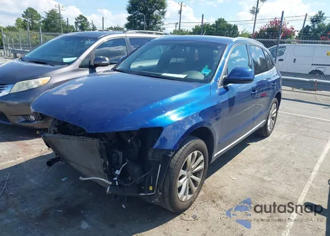2014 Audi Q5 2.0T Premium from USA, damaged, VIN WA1CFAFP0EA102402